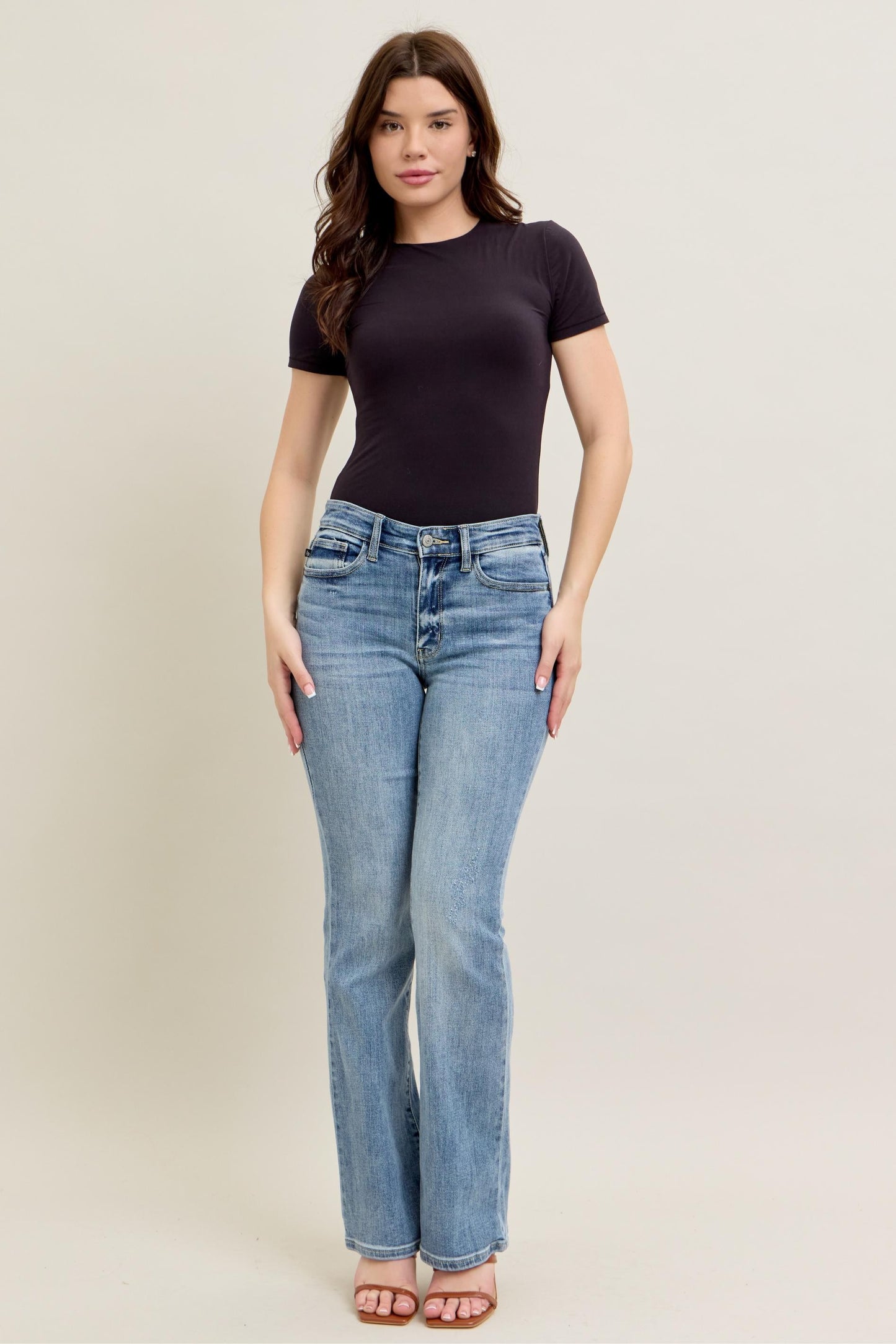 Judy Blue Core Mid-Rise Bootcut