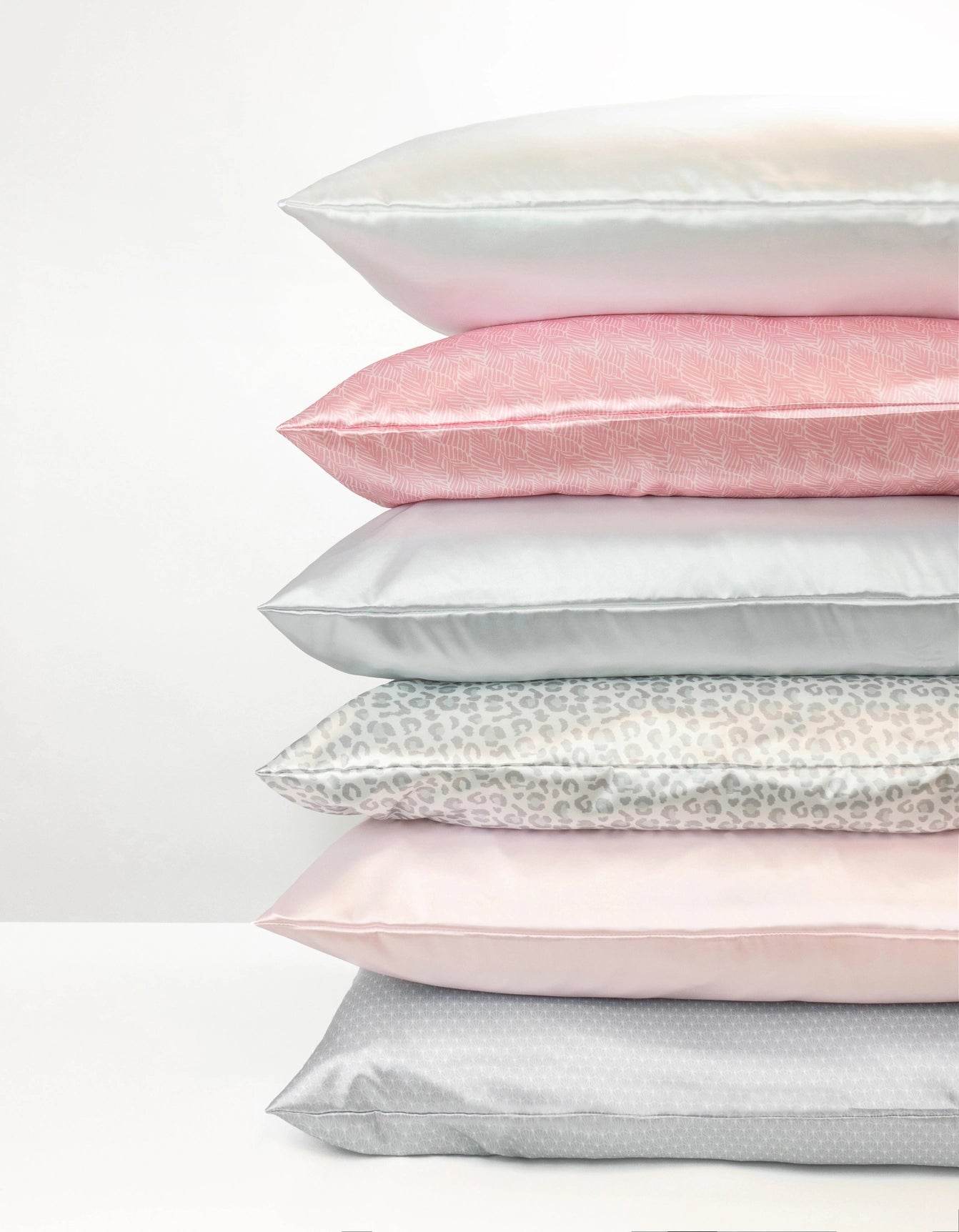 Printed Silky Satin Pillowcase Assortment