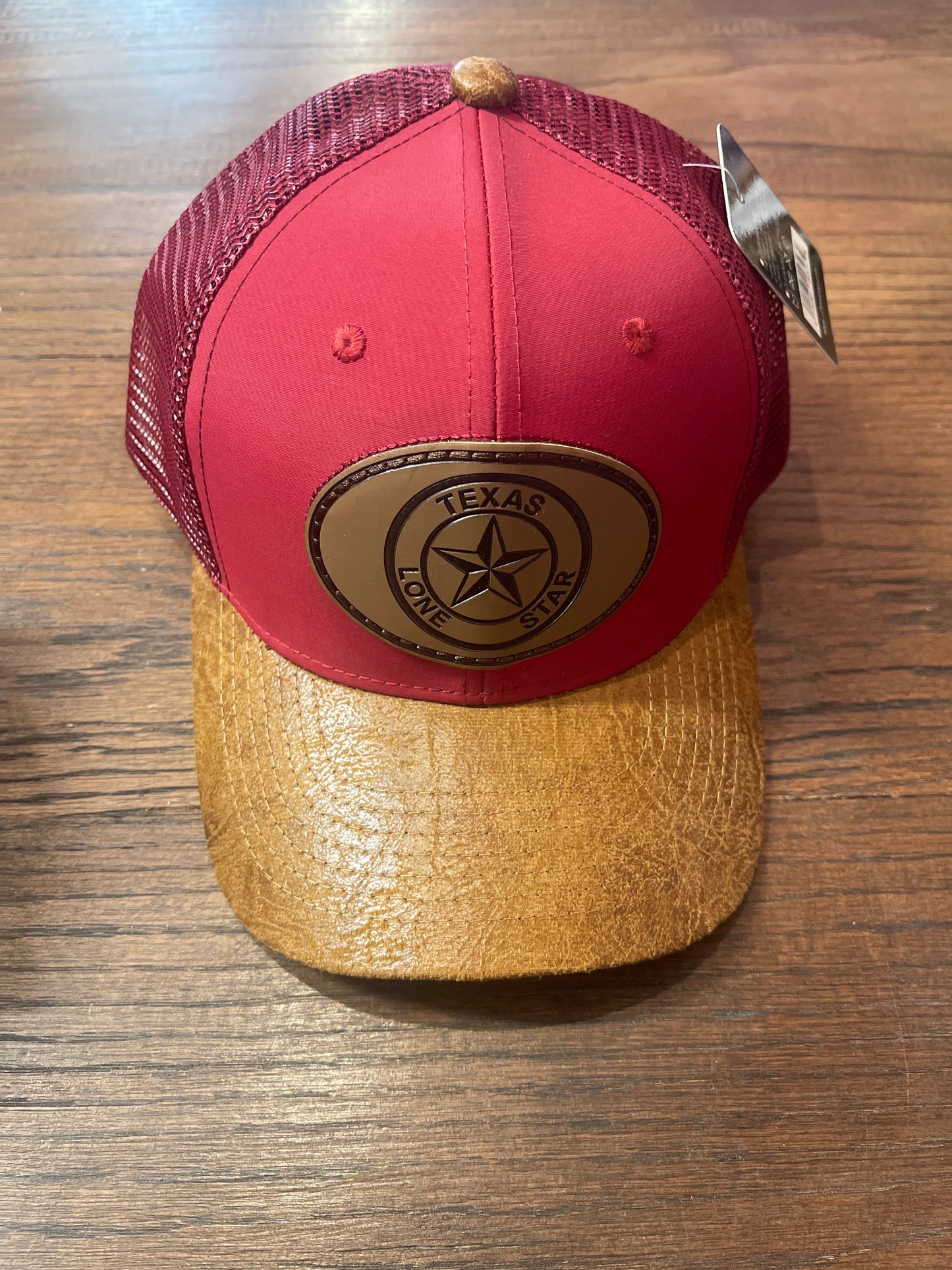 Men’s Texas Leather Patch Hat