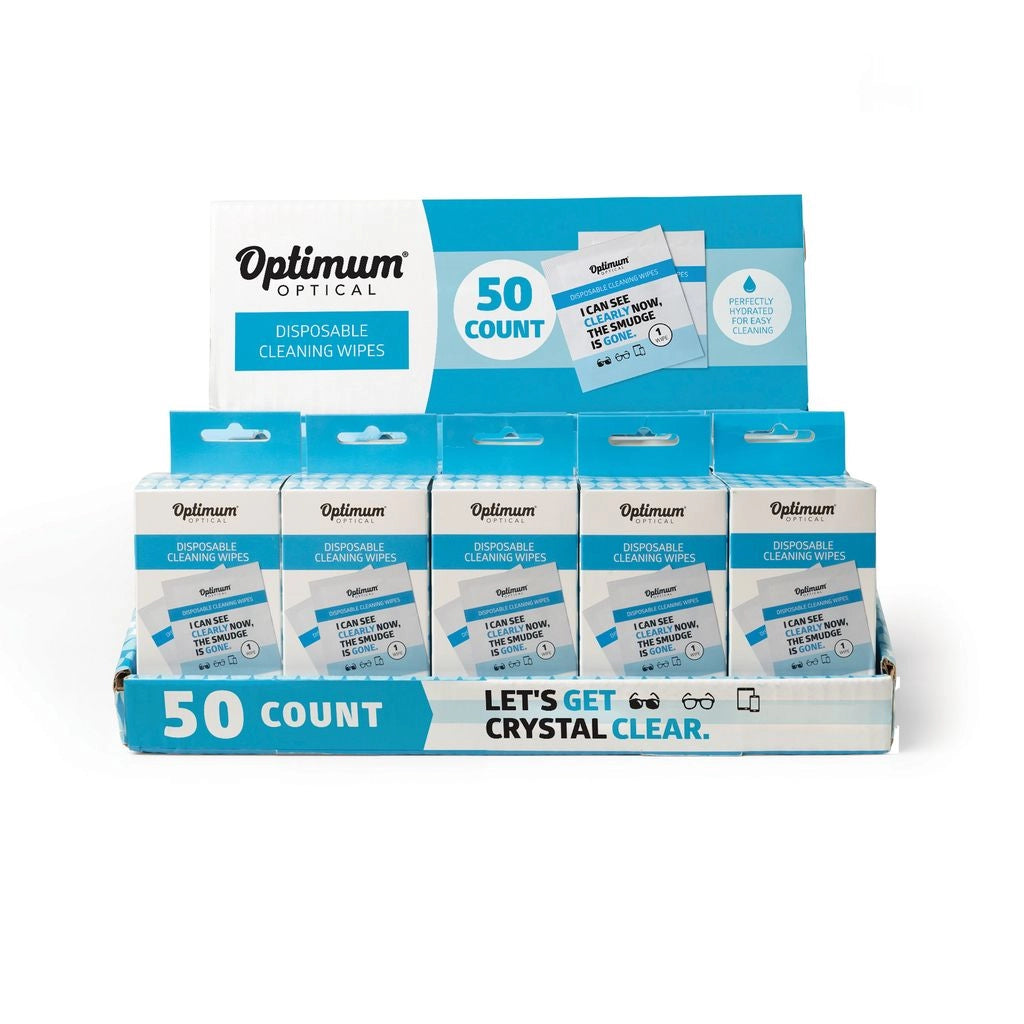 Disposable Eyewear Wipes
