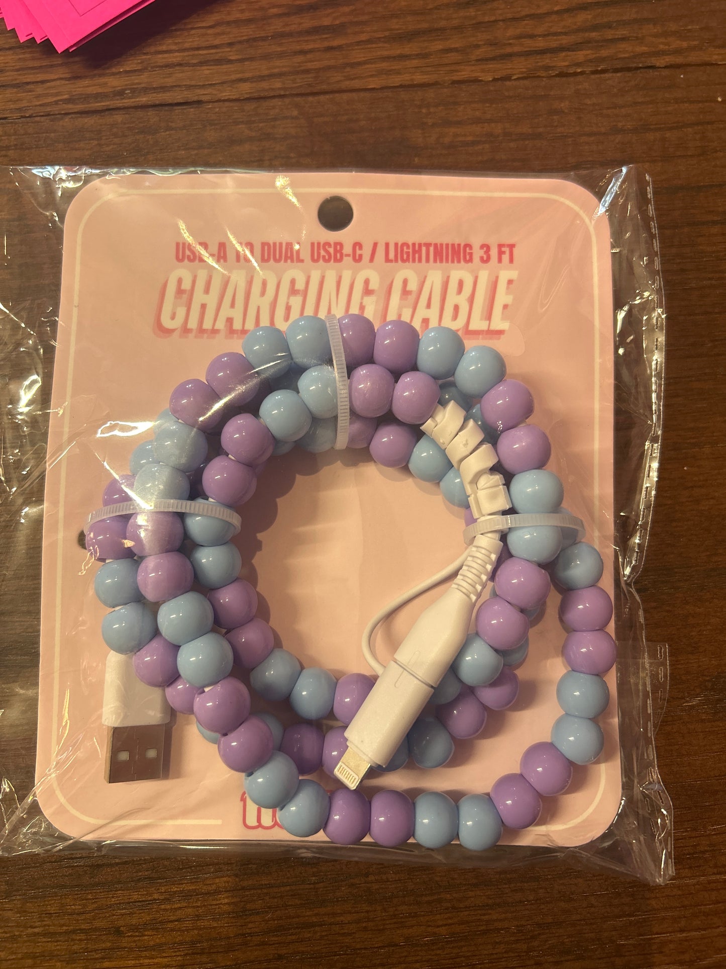 Beaded Phone Chord