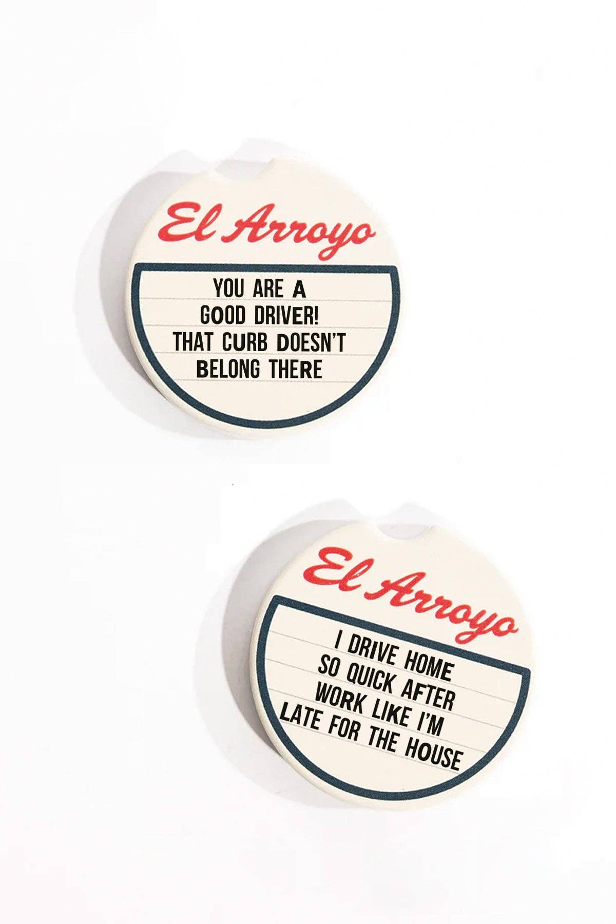 El Arroyo - Car Coaster Set - Good Driver