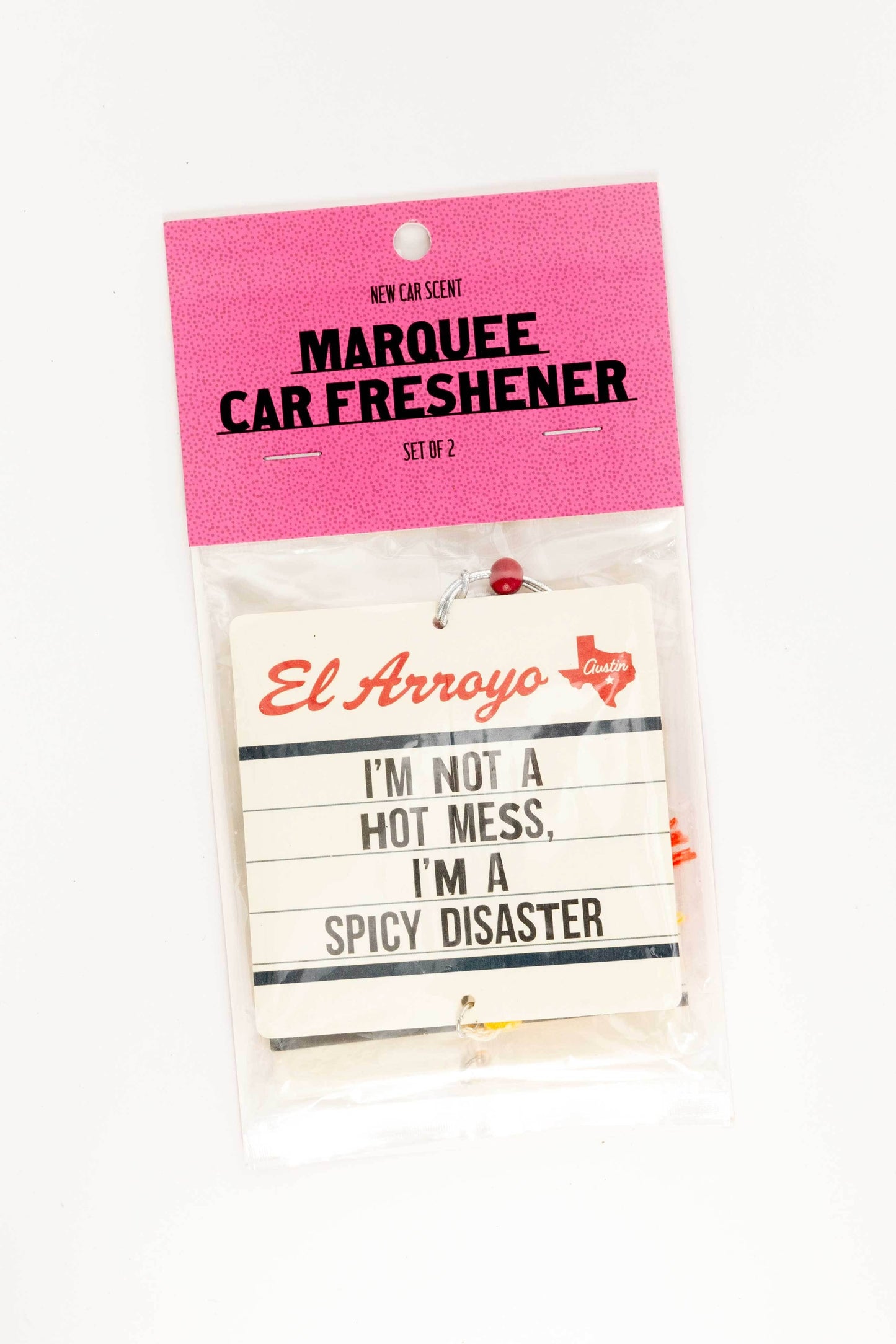 El Arroyo - Marquee Car Freshener (2 Pack) - Spicy Disaster