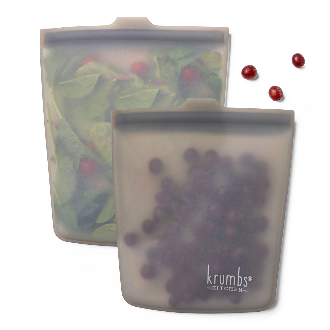 2-Pack Silicone Storage Bags Assortment