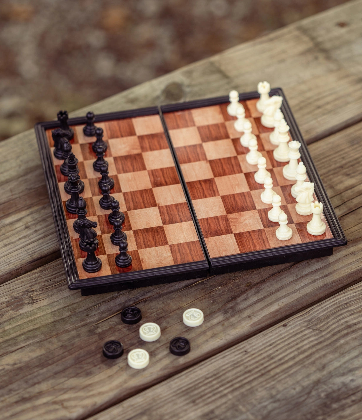 Magnetic Travel Chess & Checker