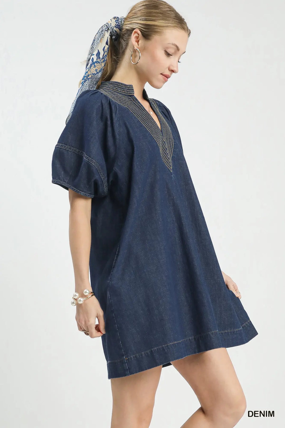 Denim Mini Dress