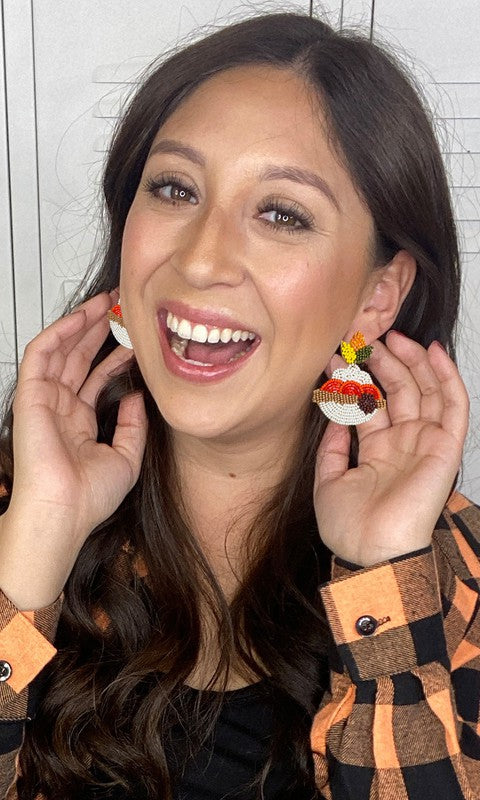 Pumpkin Pie Earrings