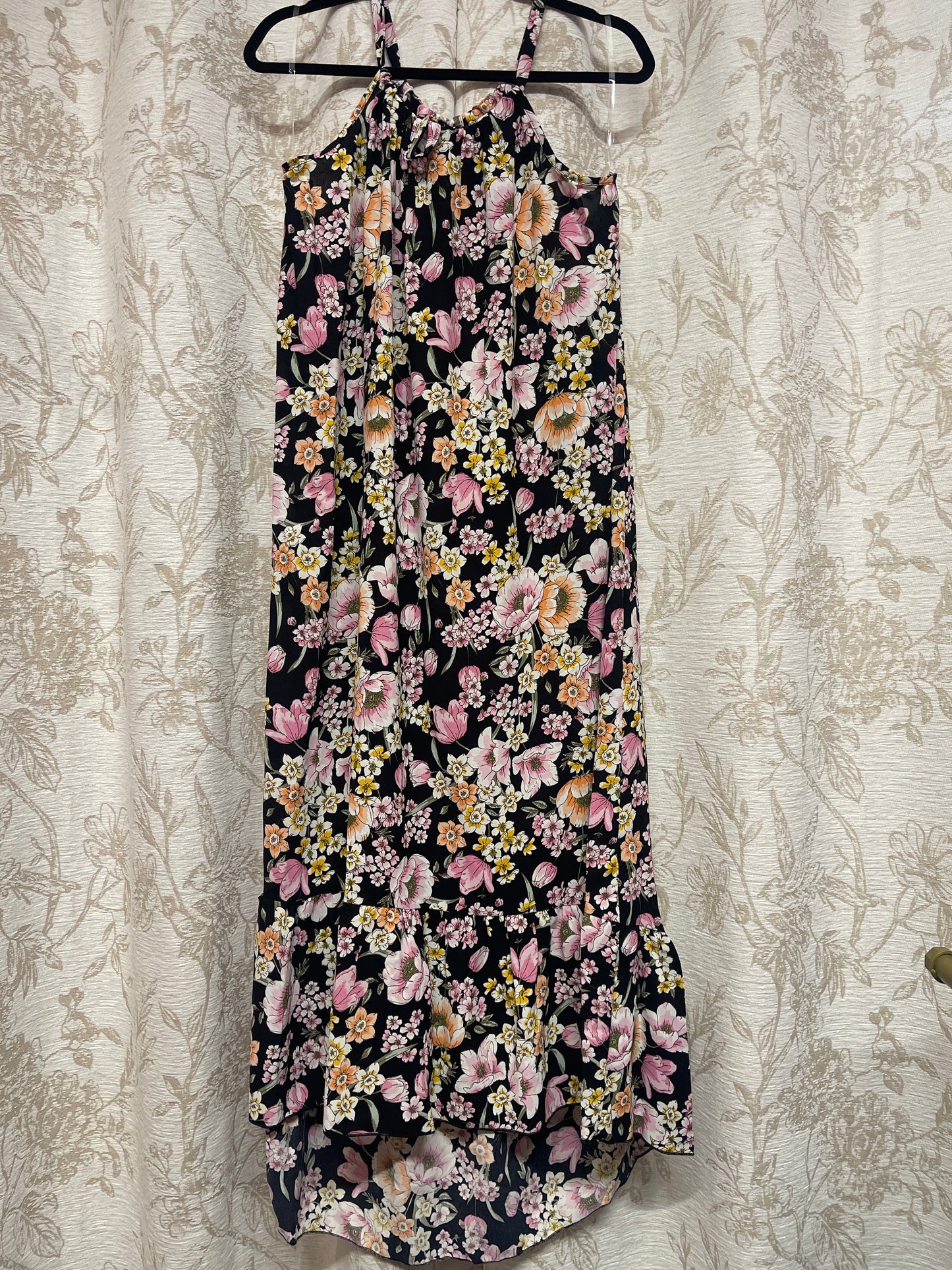 Sleeveless Floral Maxi