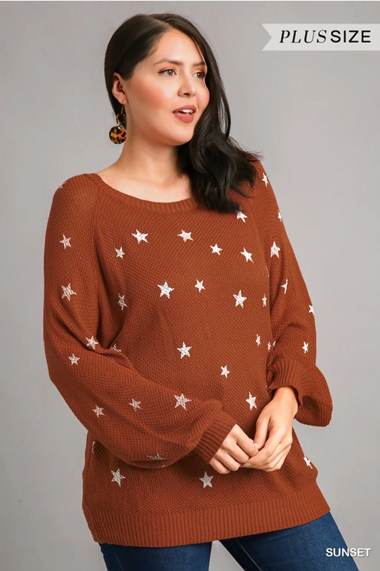 Umgee Star Sweater