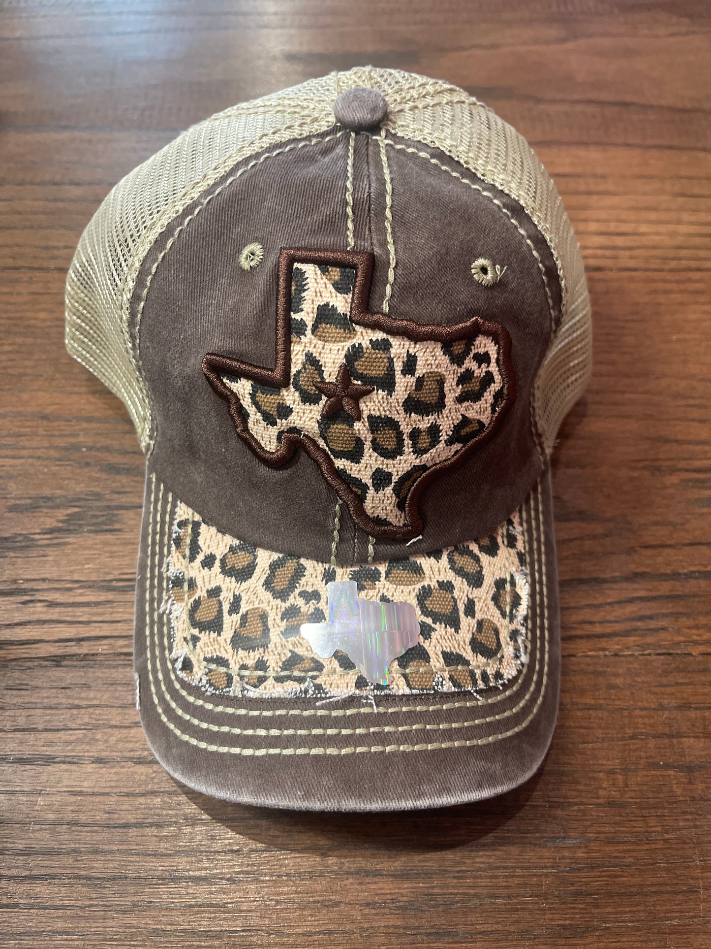 Animal Print Texas Hat
