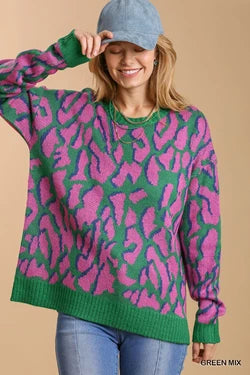 Green Umgee Sweater