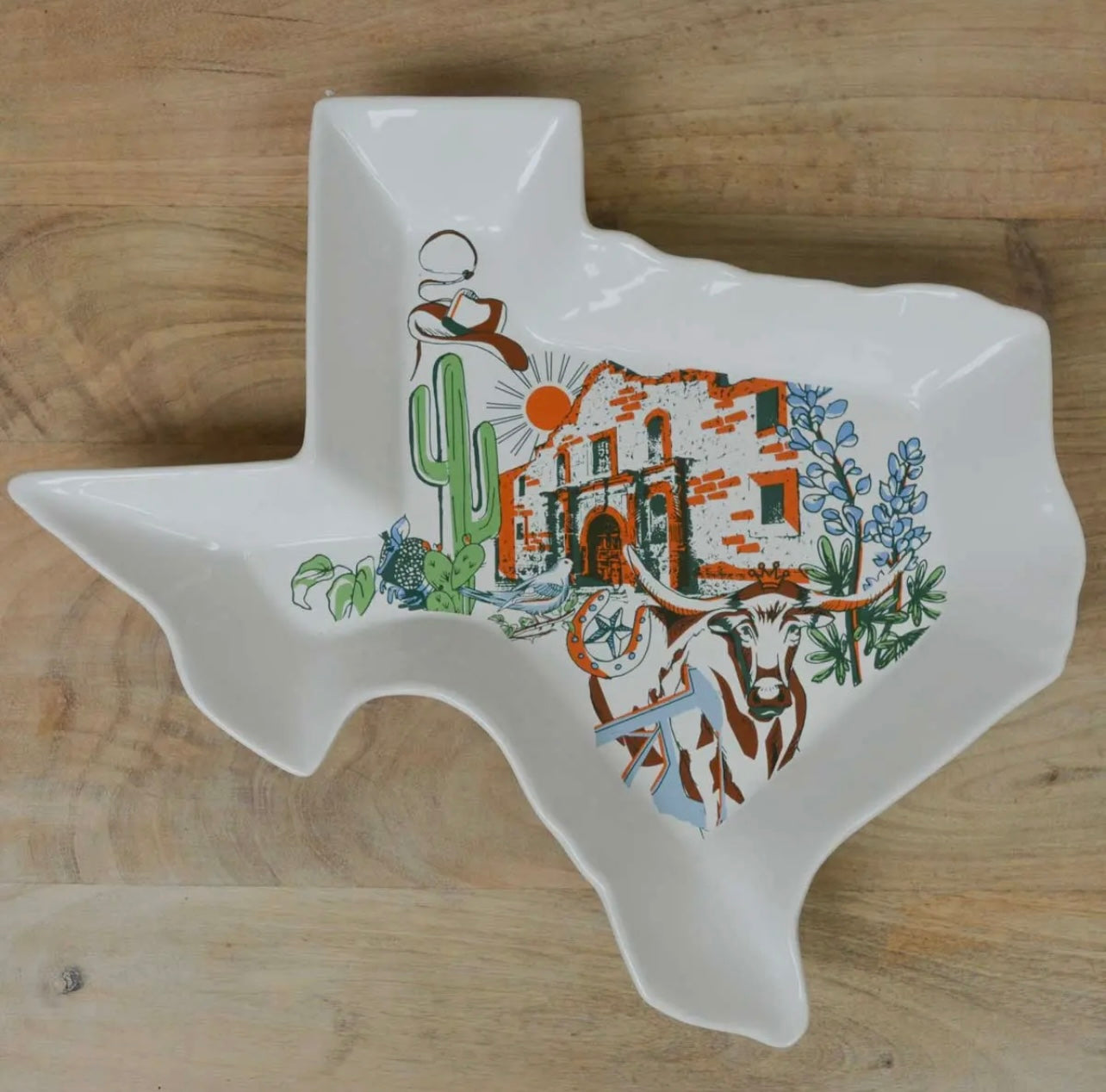 Texas Serving Dish