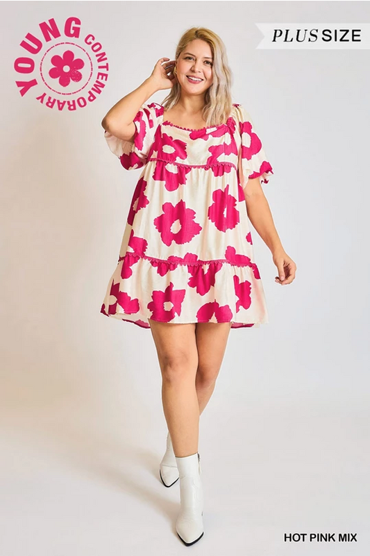 Umgee Pink Floral Mini