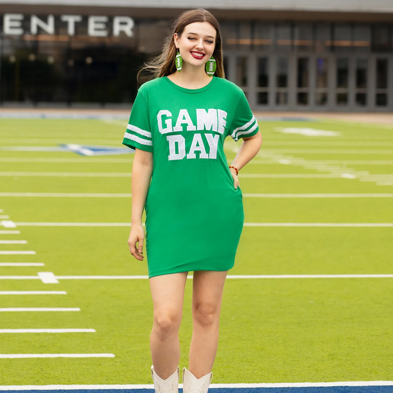 Game Day T-shirt Dress