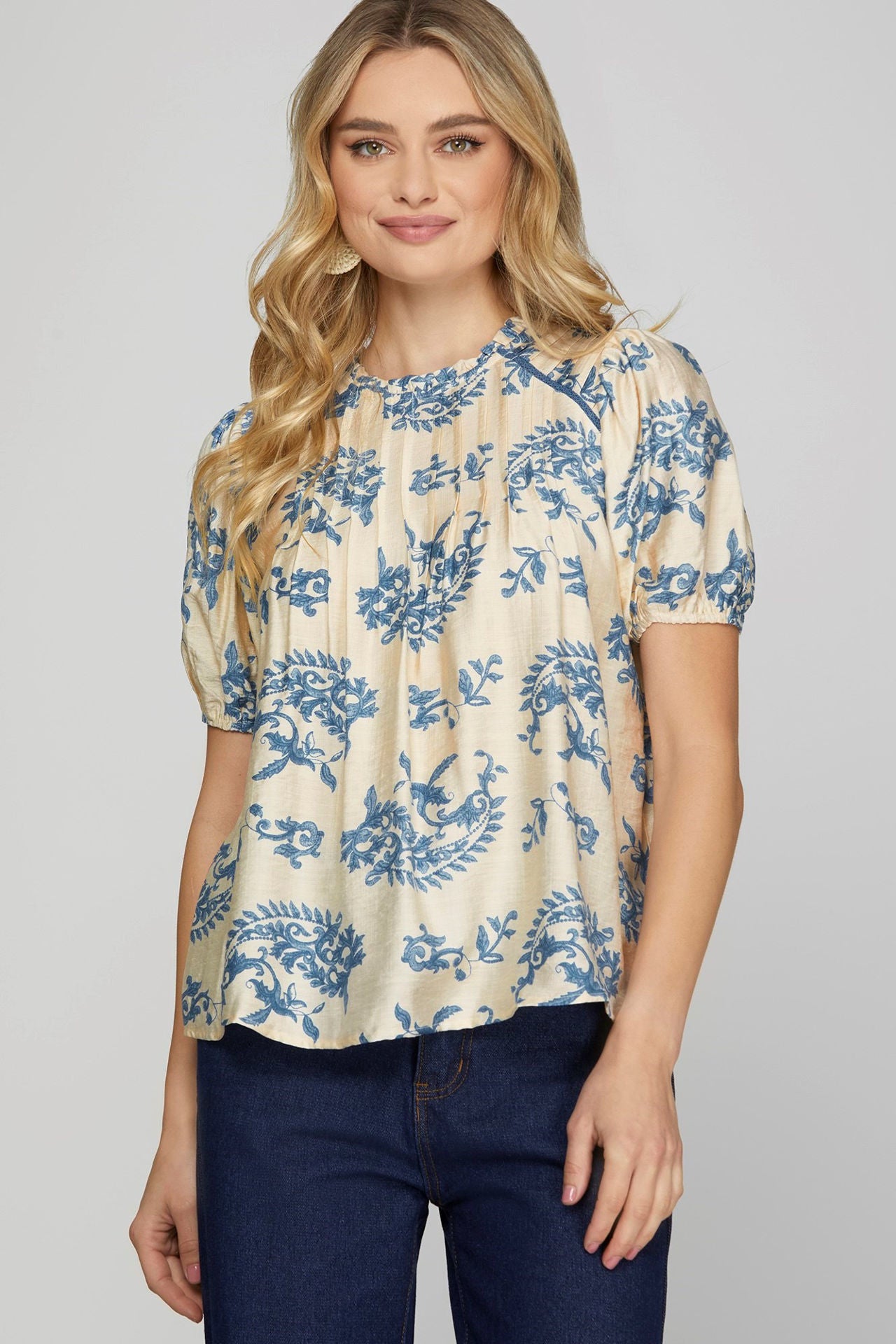 She and Sky Scroll Top