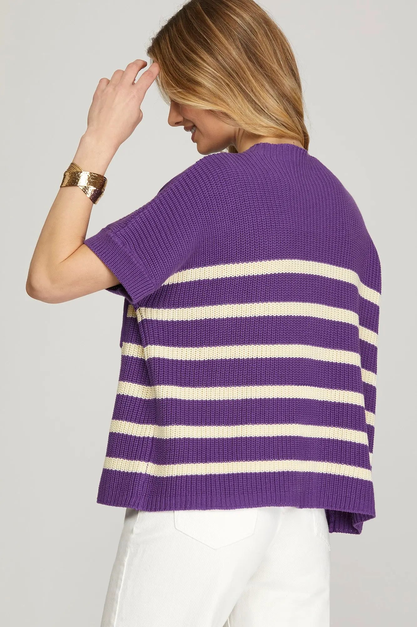 Short Sleeve Sweater