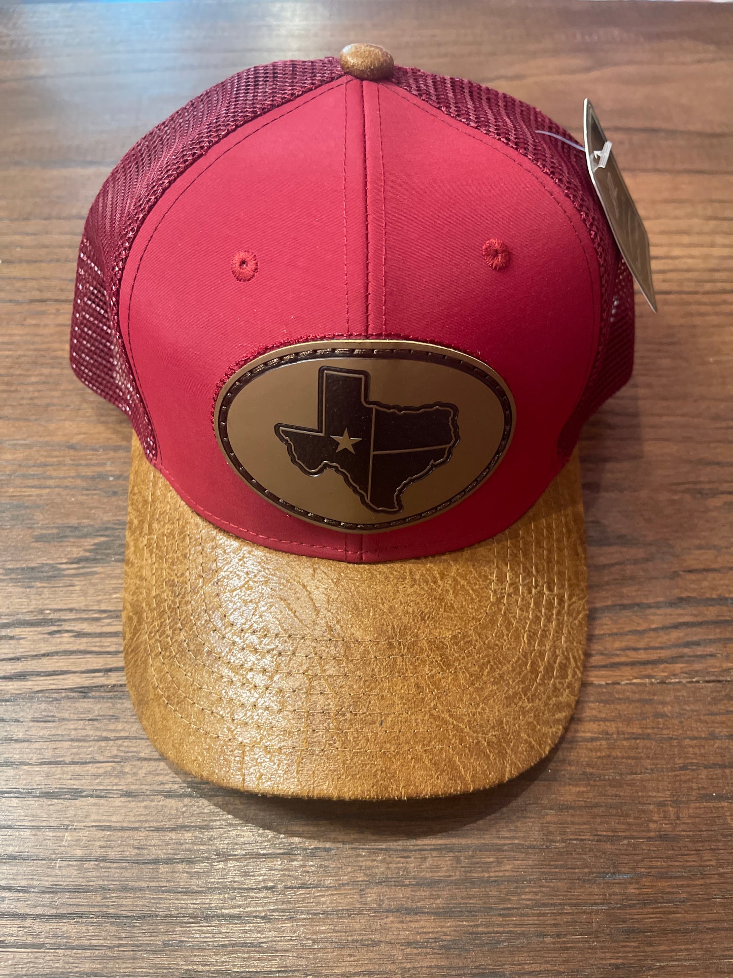 Men’s Texas Leather Patch Hat