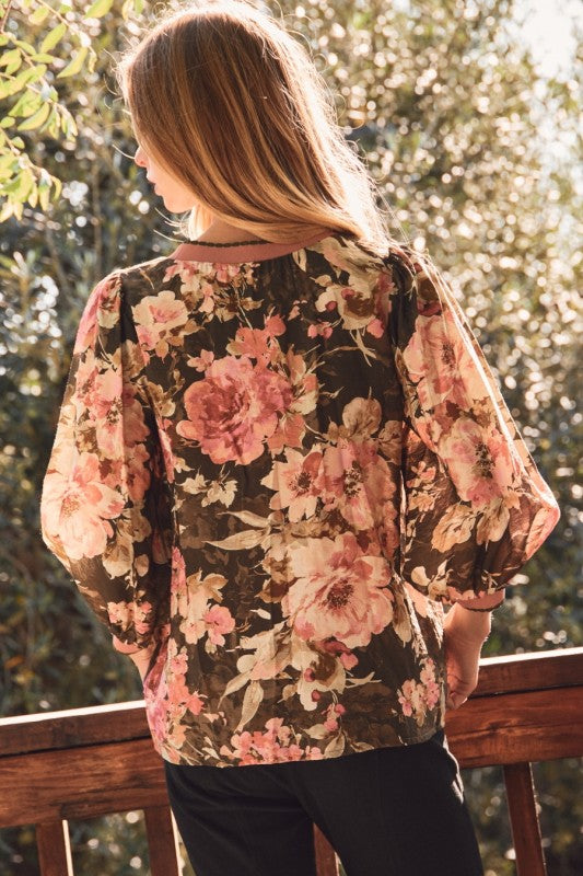 Floral Printed Blouse