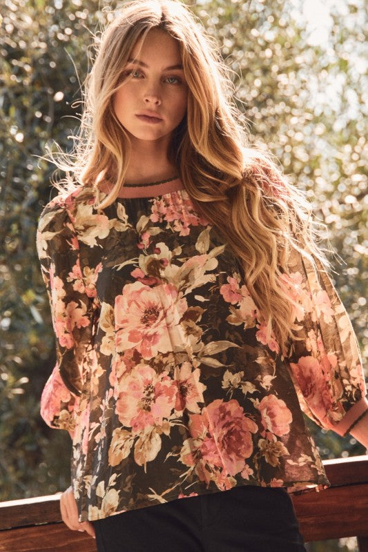 Floral Printed Blouse