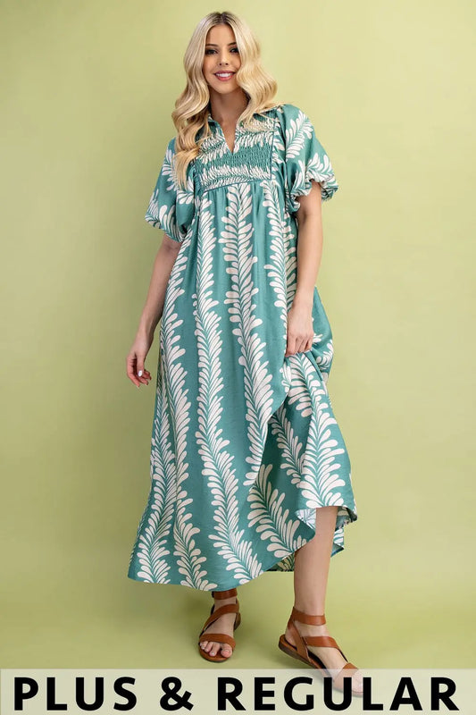 Gigio Linen Resort Dress