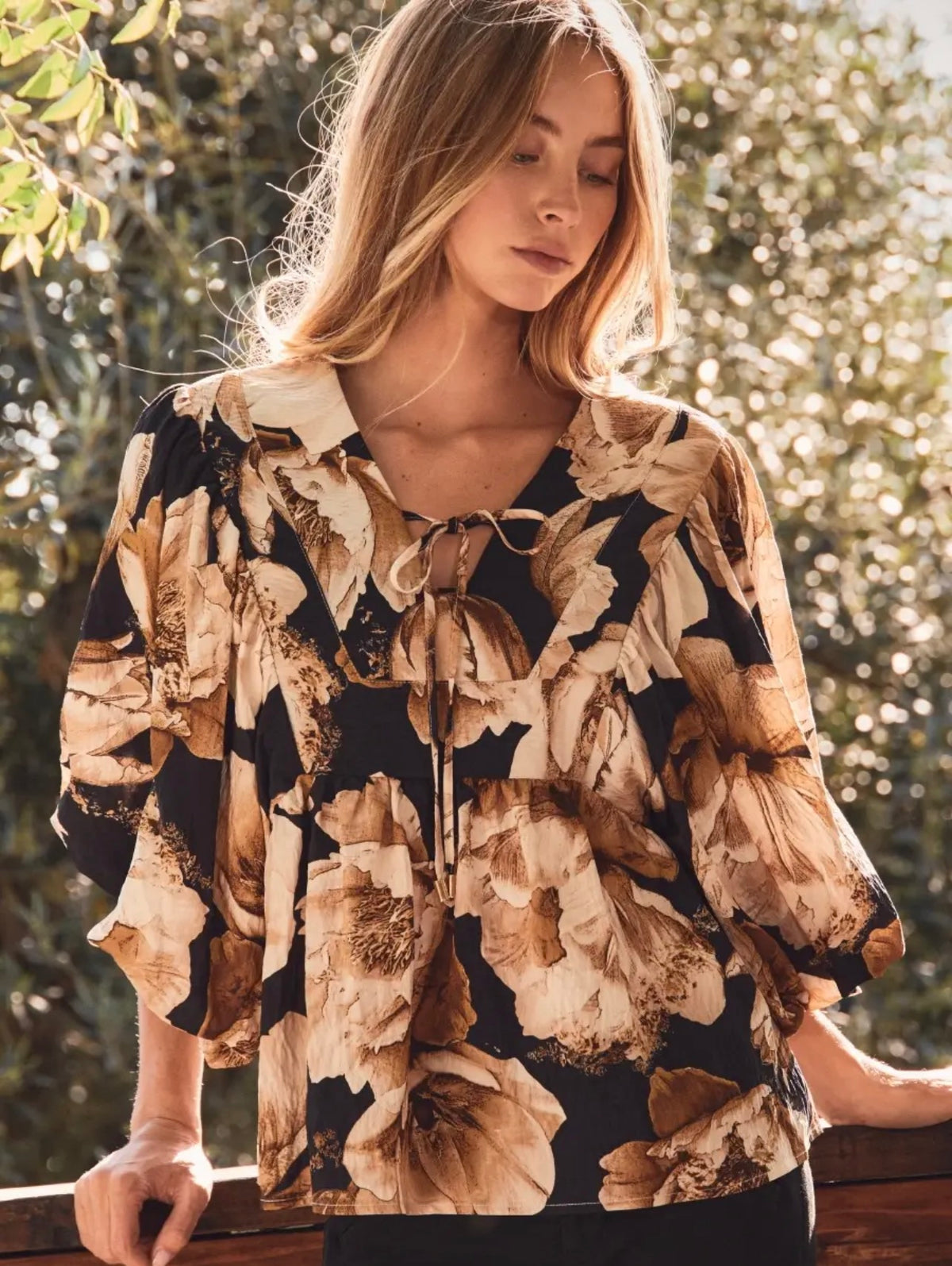 Floral Printed Blouse