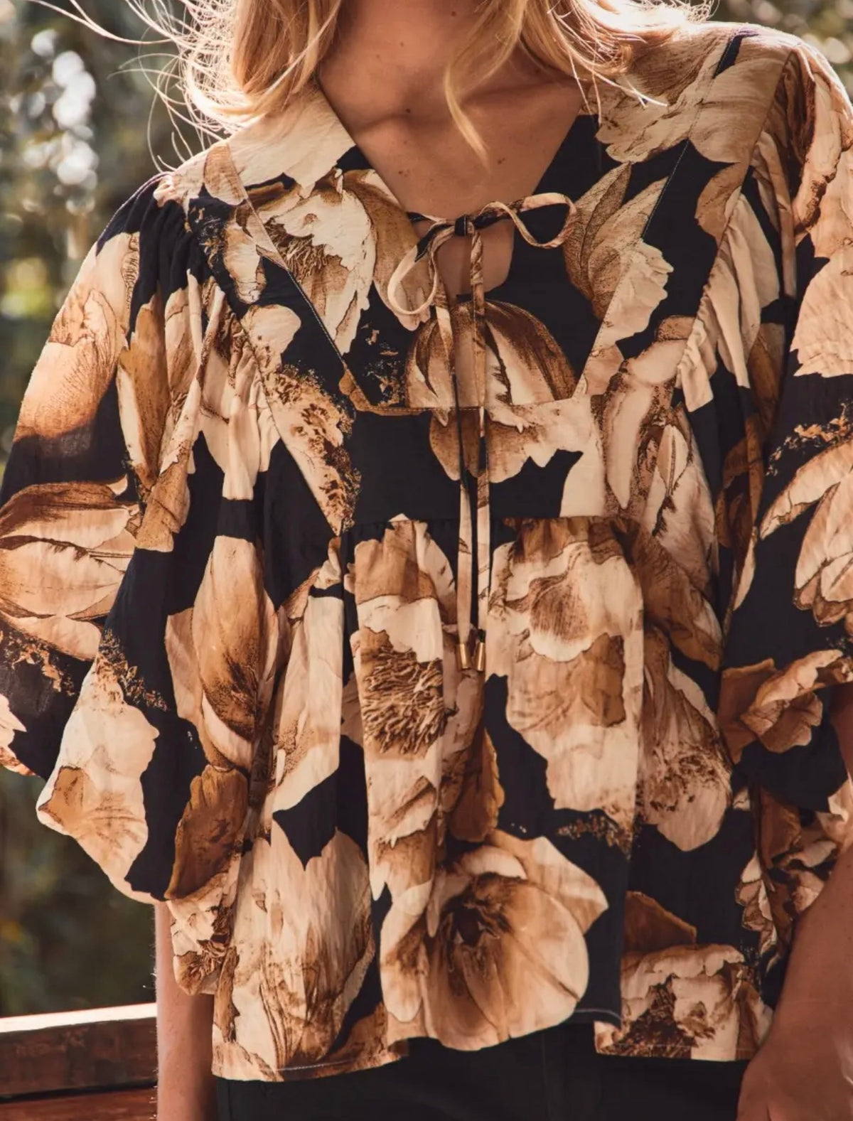 Floral Printed Blouse