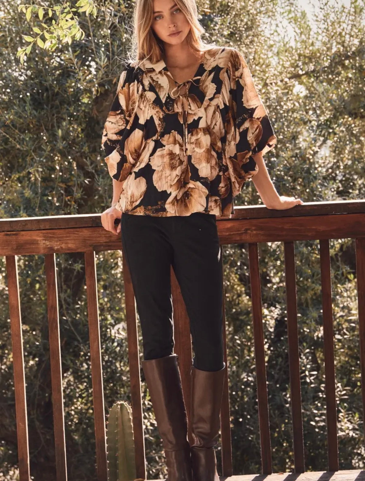 Floral Printed Blouse