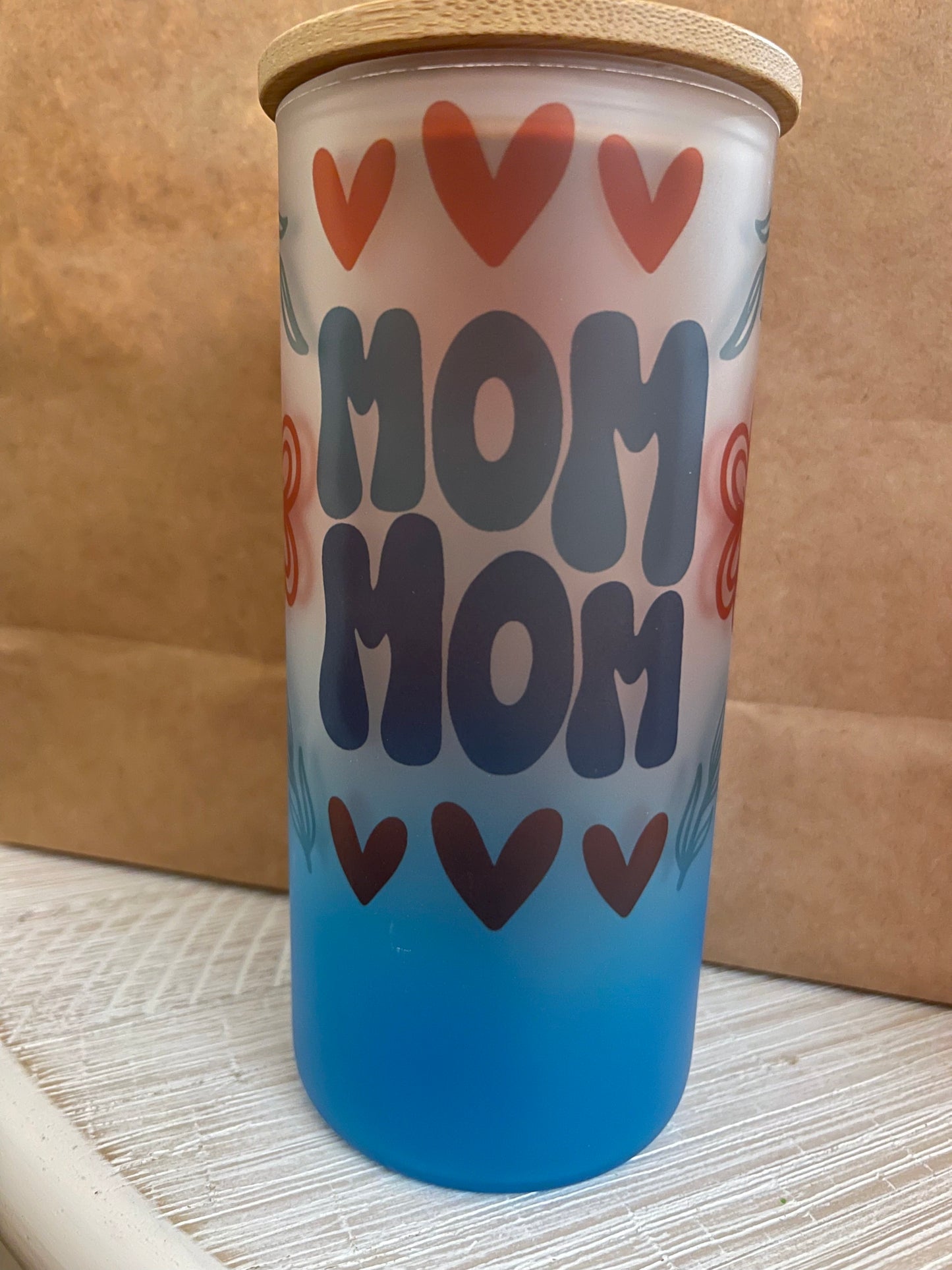 Mom Glass Cup